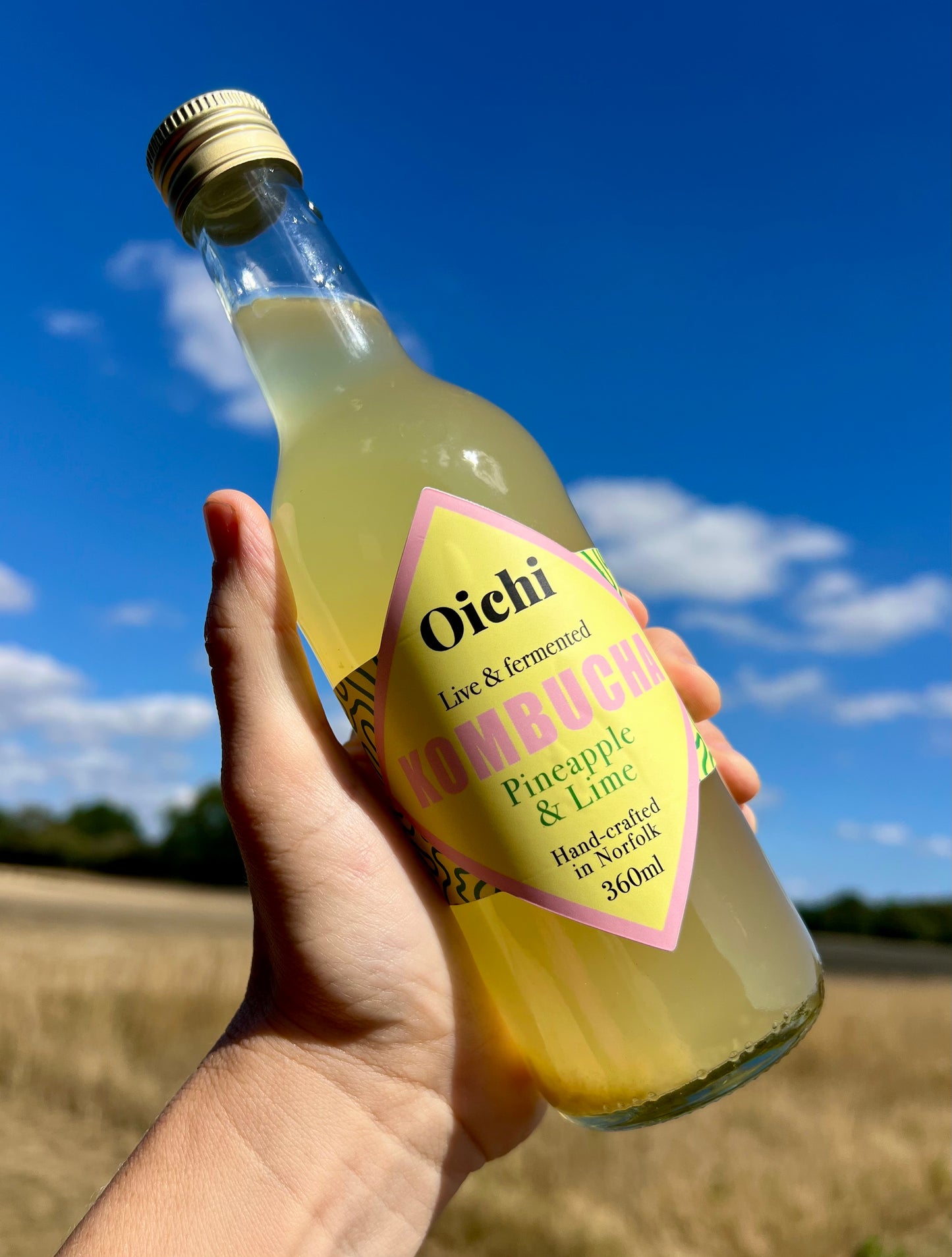 Pineapple & Lime Kombucha | Late Summer Special